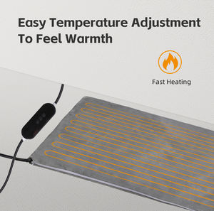 وسادة تدفئة للحيوانات الأليفة مضادة للعض مع مؤقت 4 ساعات، بساط كهربائي محمول للتدفئة، بطانية مدفأة لأسرّة وبيوت الكلاب والقطط - Product Image 5