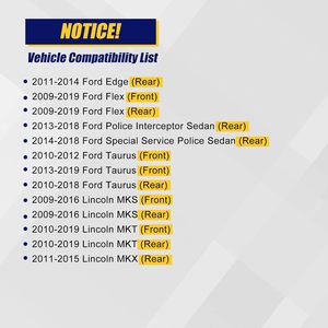 Roulement de roue et moyeu KUSATEC 513275 pour Ford Edge Flex Taurus Lincoln MKS MKT MKX 2010-2019 - Product Image 6