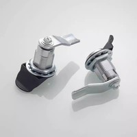 Serrure à came triangulaire Longyu MS711 avec poignée à ailettes pour armoire de distribution électrique et porte d'armoire de commande