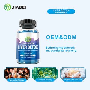 Suplemen Herbal OEM Softgel Gummy untuk Detoksifikasi dan Perbaikan Kesehatan Hati Lemak, Permen Jeli Pembersih Hati untuk Pria dan Wanita - Product Image 4