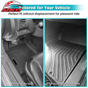 Alfombrillas para Nissan Altima 2013-2018, para todo tipo de clima, moldeadas en 3D, antideslizantes, protectoras de alfombra, TPE, impermeables - Product Image 5