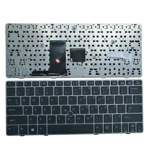 الكمبيوتر المحمول الإنجليزية استبدال لوحة مفاتيح إتش بي 2560P الولايات المتحدة