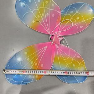 Alas de Hada Arcoíris al por Mayor, Alas de Mariposa con Brillantina para Disfraz de Ángel, para Niños, Fiestas de Cumpleaños, Disfraces, Accesorios de <span class=keywords><strong>Carnaval</strong></span> - Product Image 5