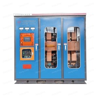 Four de fusion à induction pour fonderie, capacité 100 kg, 500 kg, 1 T, pour la fusion de métaux, ferraille, fer, acier, cuivre, équipement de fusion industriel 2T-5 tonnes