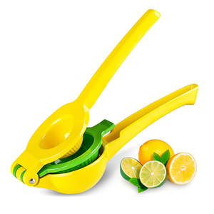 Accessoires de cuisine en gros, presse-citron 2 en 1 écologique, presse manuelle, mini presse-agrumes portable en alliage d'aluminium - Product Image 1