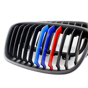 กระจังหน้า BMW F20 F21 สีดำด้าน สไตล์ M ผลิตจากพลาสติก ABS สำหรับปี 2011 2014 ซีรีส์ 1 ชุดแต่งกันชน อัพเกรด - Product Image 3