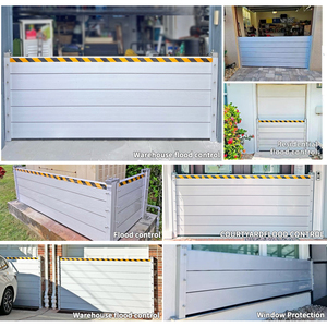 Barrière anti-inondation amovible en aluminium robuste avec joint EPDM pour porte de garage et protection contre les inondations à domicile - Product Image 5