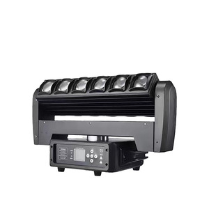 6PCS 40W hai mặt không cực LED <span class=keywords><strong>Strobe</strong></span> Bar đầy màu sắc mô hình máy tính cho di chuyển đầu chùm ánh sáng sân khấu RGBW phát ra DMX512 - Product Image 5