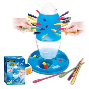 BGL Educación niños Mesa suerte desafiante juguete cohete astronauta cayendo palos juego mono volteador - Product Image 4