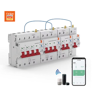 Tysh Ứng Dụng Điều Khiển Từ Xa Wifi Ngắt Mạch Thông Minh Chuyển Đổi Quá Tải Ngắn Mạch Bảo Vệ Tuya Thông Minh 1P 2P 3P 4P MCB - Product Image 1