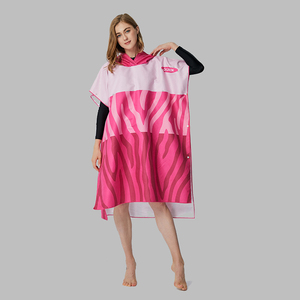 Microfibre À Capuche Plage <span class=keywords><strong>Surf</strong></span> <span class=keywords><strong>Poncho</strong></span> Microfibre Femmes Logo Imprimé Personnalisé <span class=keywords><strong>Surf</strong></span> <span class=keywords><strong>Poncho</strong></span> À Langer - Product Image 3