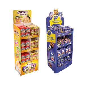 Exhibidores de Productos Ecológicos Plegables de Cartón, Respetuosos con el Medio Ambiente, para Supermercados - Product Image 3