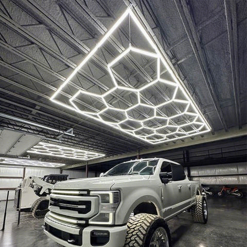 Hexagonal LED Lights Car Details Lights