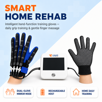 Gants de rééducation robotisés souples et portables pour l'entraînement des cinq doigts, pour réduire les spasmes post-AVC