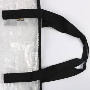 High Quality Large Capacity Polypropylene Woven Pack Moving Storage Bag Waterproof Duffel Bag with Sewing Technics - Product Image 5