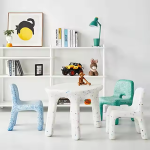 Vsuch nhà mới Bắc Âu Ergonomic trẻ em nghiên cứu bàn ghế nhựa đồ nội thất cho đa sử dụng phòng khách trường học ăn uống phòng ngủ ngoài trời - Product Image 2