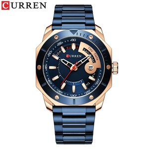 Drioshipping, relojes de cuarzo para hombre de marca superior, correa de acero inoxidable de lujo, movimiento Ronda, reloj deportivo de estilo Simple para hombre nuevo - Product Image 3