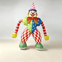 Clown gonflable ambulant, figurine gonflable pour événements de grand ouverture de centres commerciaux, attrape-touristes, modèle d'événementiel