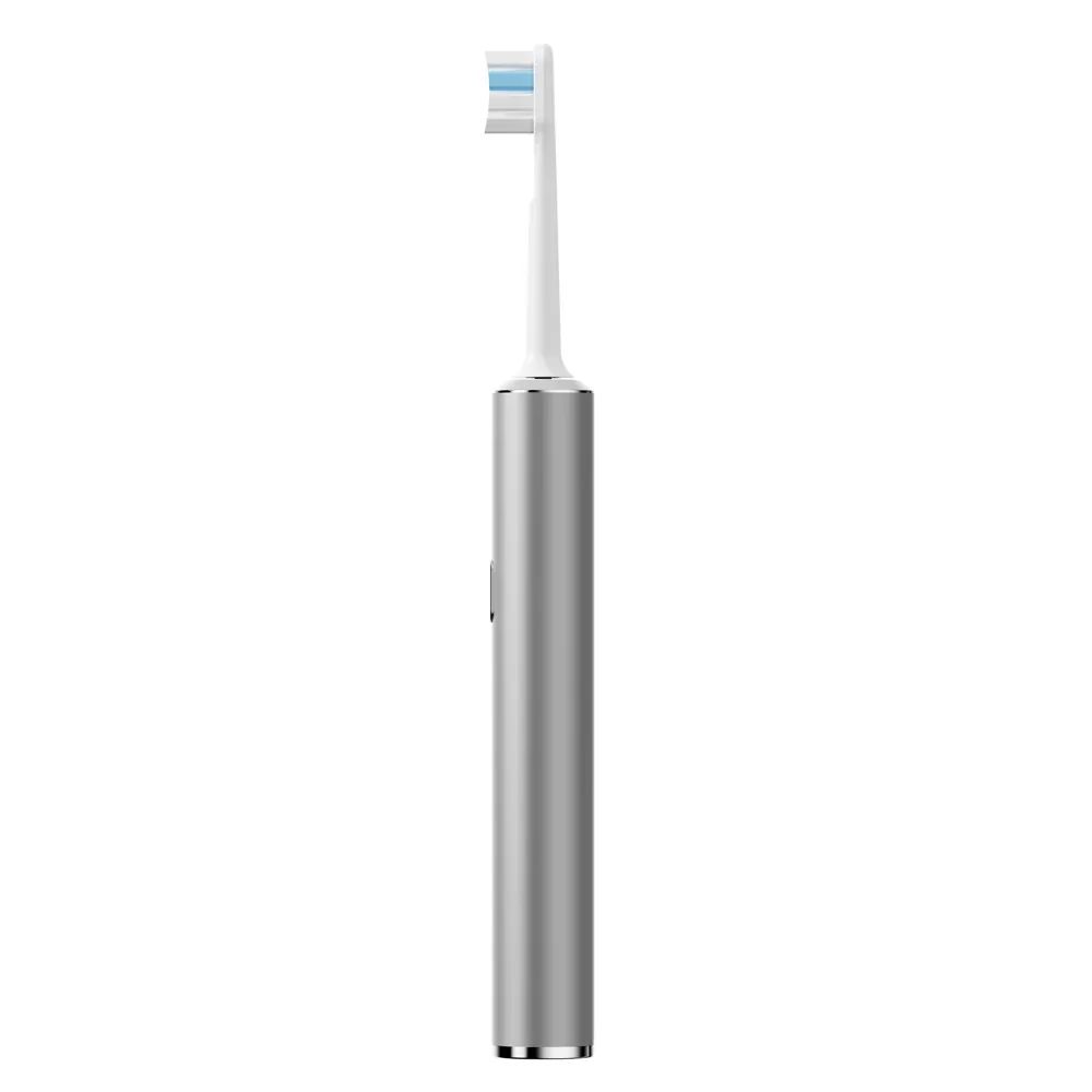 वाटरप्रूफ IPX7 एडल्ट ट्रैवल सोनिक USB रिचार्जेबल व्हाइटनिंग अल्ट्रा सॉफ्ट सिल्क वाइब्रेशन इलेक्ट्रिक टूथब्रश 5 मोड के साथ