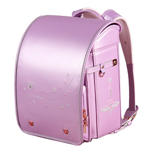 Sac à dos d'école primaire rose de style japonais pour filles, 14 pouces, léger, durable, tendance, avec poche intérieure à fermeture éclair - Product Image 3