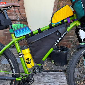 Borsa <span class=keywords><strong>da</strong></span> sella posteriore personalizzata X-pac per bici <span class=keywords><strong>da</strong></span> strada e mountain bike, custodia impermeabile con chiusura a zip per portapacchi posteriore - Product Image 1