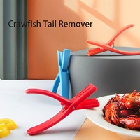 Gadgets de cuisine légers portables éplucheur d'écrevisses outil d'écrevisses dispositif de décorticage d'écrevisses éplucheur de crevettes outil de fruits de mer