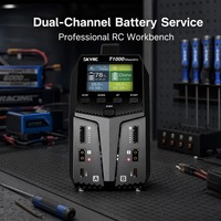 Chargeur-déchargeur d'équilibrage SKYRC T1000 Maestro 450W 20A 1-6S LiPo LiHV LiFe NiMH NiCd pour batteries de drones RC et multirotors
