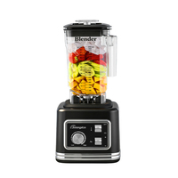 Robuuste, snelle blender met laag geluidsniveau, multifunctionele sapcentrifuge, mixer, 2L fruitmixer, keukenmachine, smoothieblender