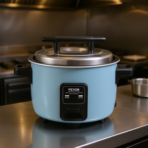 หม้อหุงข้าวเชิงพาณิชย์ Vevor ขนาด 50 ถ้วย 10 ลิตร หม้อเคลือบกันติด ใช้ไฟฟ้า สำหรับร้านอาหาร - Product Image 2