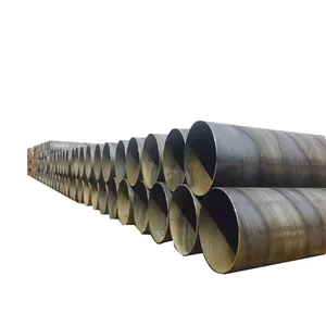 Tubo d'acciaio a spirale del diametro di 2500mm della macchina del tubo sotterraneo ondulato a spirale principale