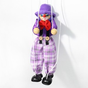 Giocattolo Classico 2026: Marionetta in Legno con Corda, Regalo Promozionale per Bambini, Bambola Clown a Prezzo Conveniente - Product Image 6