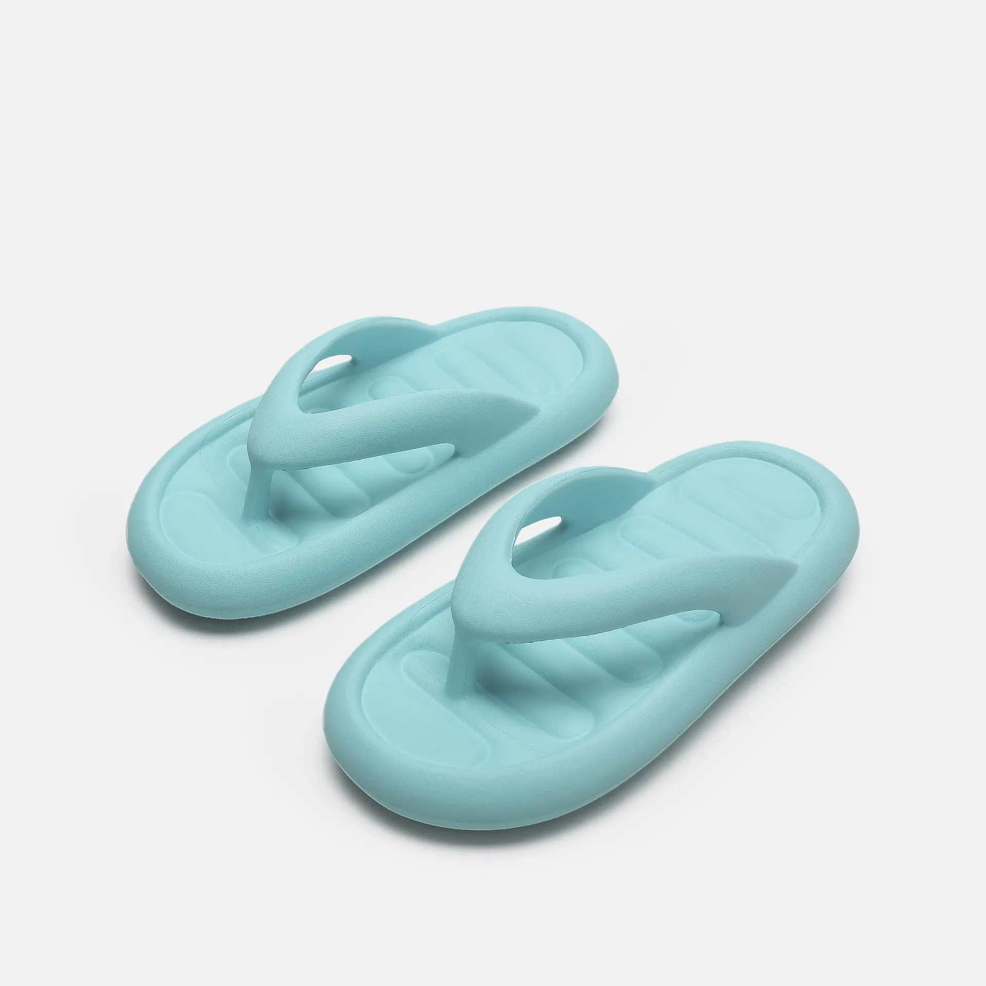 Mùa hè màu xanh Flip-flops Non-Slip nhà Giày eva dép 2024 New Hot Bán