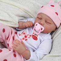 Poupée Reborn réaliste de 20 pouces en vinyle souple, jouet pour enfants, cadeau, vente en gros, personnalisable