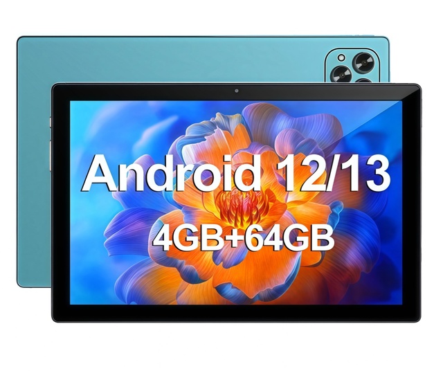 10-Inch 4G Tablet PC MTK6755 OctaCore 2.0GHz Android 8.1 4GB RAM 32GB ROM 2-in-1 Keyboard USB-C 5G GPS Wi-Fi Entertainment