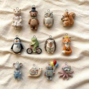 Nouvelle Série Animaux Colorés : Pendentif Hibou en Acier Inoxydable, Électroplaqué sous Vide 18K pour Bricolage - Product Image 2