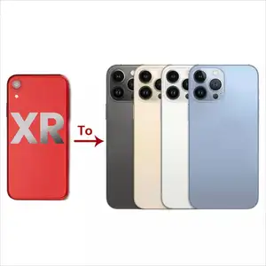 适用于iPhone XR后盖外壳转换器至13 14 Pro Max后盖外壳