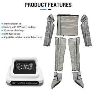 Máquina Profesional 2 en 1 de Presoterapia por Aire y Calor con Infrarrojos para Drenaje Linfático, Cuidado de la Salud y Adelgazamiento Corporal JF743 - Product Image 3