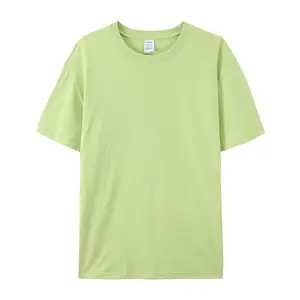 फैशन उच्च गुणवत्ता वाले पुरुषों और महिलाओं की टी शर्ट कस्टम लोगो बुना सूती छोटी आस्तीन वाली टी शर्ट प्रिंटिंग ब्लैंक टी-शर्ट