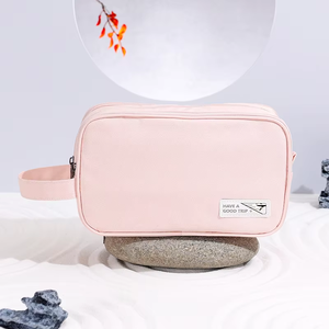 MKW-7090 <strong>Wholesale</strong> Custom Logo Travel Makeup Cosmetic <strong>Bag</strong> Large Capacity Cosmetic Organizer Dry Wet Separation <strong>Toiletry</strong> <strong>Bag</strong>