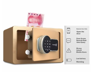 Chuan Kun 20FSC Hot Sale Smart Metal Safe <b>Box</b> with Electronic Digital <b>Lock</b> WiFi Fingerprint <b>Lock</b> for Home & Office Steel Storage - Product Image 1