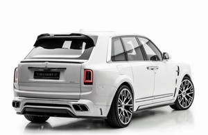 ZNDR New <b>Rolls</b>-Royce Cullinan Carbon Fiber Body <b>Kit</b> MSY-Style Front/Rear Bumper Spoiler Widebody Upgrade Screw-On Attachment - Product Image 2