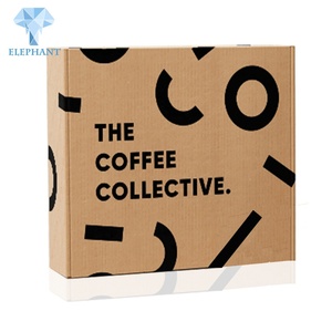 Customize Diecut <b>Flat</b> <b>Pack</b> Retail Popular Fancy Corrugated <b>Box</b> - Product Image 1