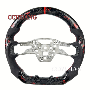 Nuevo Volante de Fibra de Carbono Real para el <span class=keywords><strong>Interior</strong></span> del Coche <span class=keywords><strong>Ford</strong></span> <span class=keywords><strong>Mustang</strong></span> GT S650 2024+ - Product Image 1