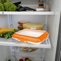 Choice Fun Kitchen Obst-und Gemüse konservierung sbox Kühlschrank Lebensmittel qualität PP Kunststoff versiegelte Tablett konservierung sbox