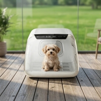 Boîte de séchage pour animaux de compagnie IMASS ultra-silencieuse 52 dB, 70 L, écologique, pour salle de bain, avec écran LED intelligent, boîte en plastique de luxe