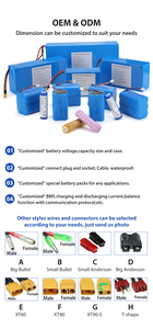 カスタム12v 24v 36v 48v 52v 60v 72v 10Ah 20Ah 30Ah 40Ah 60Ah100Ah充電式リチウムイオン<span class=keywords><strong>lifepo4</strong></span>リチウムイオンバッテリーパック - Product Image 5