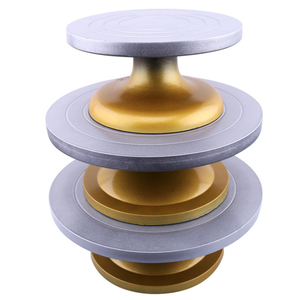 12 ''cake Tools de Tornamesa Turntable, ruedas de cerámica de aleación para hecho a mano - Product Image 5