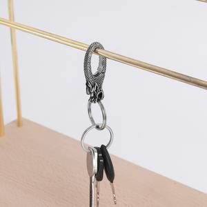 Llaveros con Diseño de Dragón, Regalos para Hombre, Joyería de Acero Inoxidable, Accesorios, Llaveros para Coche, Fabricación al por Mayor - Product Image 4