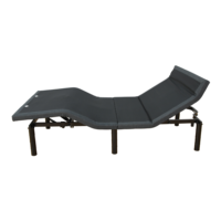 RKDT — lit ajustable fendu en métal, cadre de lit ajustable, vente en gros