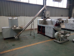 Máquina Extrusora de Bocadillos de Cereal de Arroz Crujiente <span class=keywords><strong>Doritos</strong></span> de Acero Inoxidable/Línea de Producción de Extrusora de Bocadillos de Doble Tornillo - Product Image 6